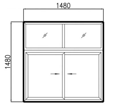 China Professional 60 Series Rigging Hinge Double Heat Insulation Glazed Steel Sliding Windows for sale