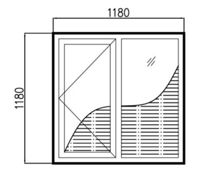 China Thermal Insulation 75 Series China Manufacture Quality Heat Insulation Windows Shutters With Blinds Between Glass for sale