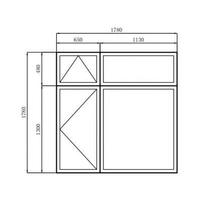 China Thermal Insulation 75 Series Sell Steel Frame High Quality French Frameless Windows Casement Casement Windows for sale