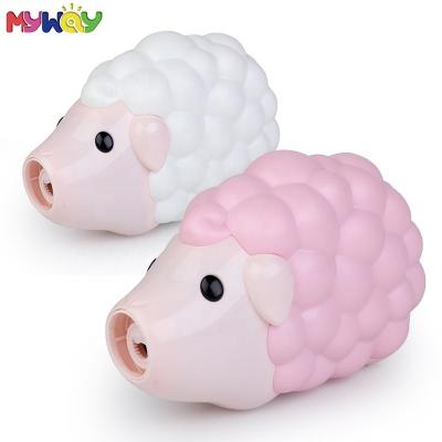 China Plastic Wholesale Toys Made In China Lovely Outdoor Bubble Sheep Toys Blowing Toys Camera Shaped for sale