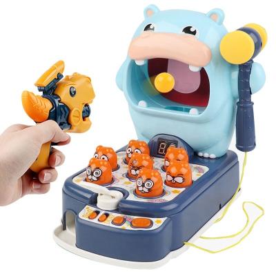 China Educational 4 in 1 Family Multi Game Toys Electric Ball Shooting Game Toy Beat-a-Mole Tabletop Game MY1013 for sale