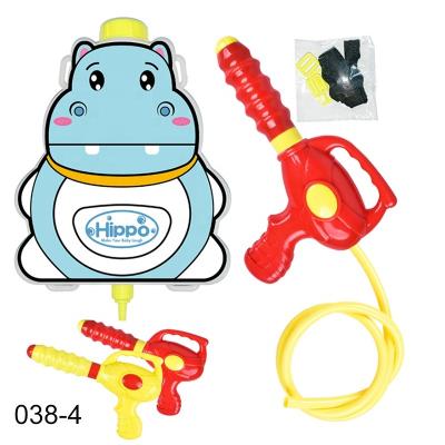 China 1.1L Cute Cartoon Animal Shape Boys And Girls Outdoor Toys Water Splashing Festival Toy Backpack Water Gun for sale