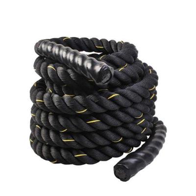 China 2021 New Design38MM&50MM BATTLE NYLON ROPE Dual Color Gym Club Heavy Duty Wear Resistant for sale