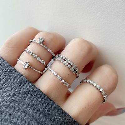 China Wholesale Minimalist CLASSIC Ring Women S925 Sterling Silver Tiny Dylam Ring for sale