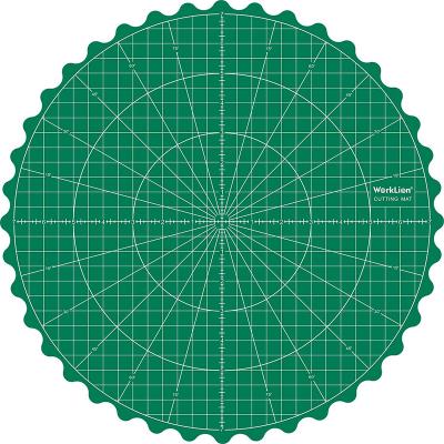 China For Craft Rotary Self Healing Cutting Mat 14x14 Inch Cut Around Rotating Turntable PVC Green Grid Cut Matt For Sewing & Quilting & Crafts for sale