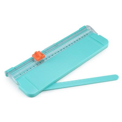 China Factory professional manual paper cutter A5 paper cutter with sliding track high quality a5 sliding blades paper trimmer for sale