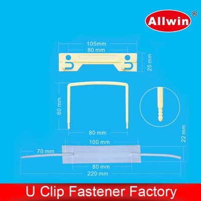 China School And Office Stationery Supply Automatic Professional Product Medical Folder U Clip for sale