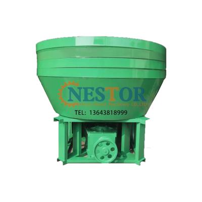 China Gold Leaching Factory New Type Wet Pan Grinding Mills Model Round Wet Mill Pan Grinder Mining for sale