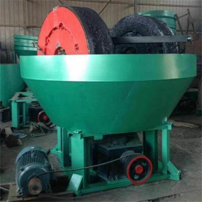 China Gold Leaching Plant Machinery Supply Gold Mine Machine 2 Wheel Mill Plant Grinding On Sales for sale