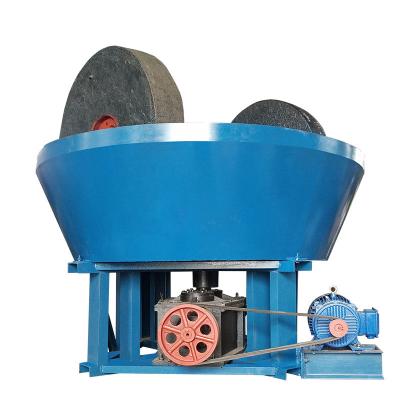 China Gold Leaching Plant Wet Pan Mill Grinding Gold Machine with Powerful Productivity for sale