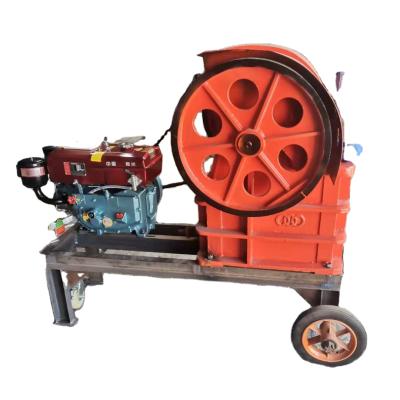 China PE-250*400 jaw crusher MINING diesel engine, stone jaw crusher, stone crusher with diesel engine for sale