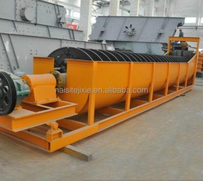 China Quartz Sand Low Price Spiral Sand Washing Machine For Building Material Mini Screw Sand Washing Machine for sale