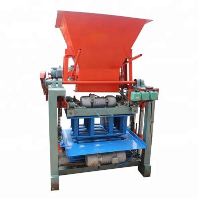 China Manual Building Material Stores Cavity Concrete Block Making Casting Machine for sale