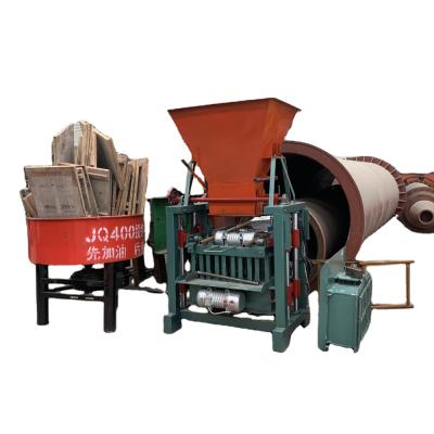 China Building Material Stores Machine For Making Concrete Blocks , Hallow Block Making Machine for sale