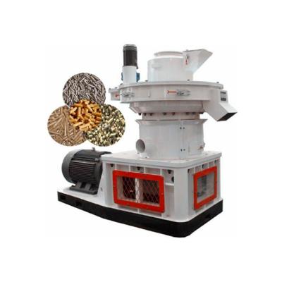 China Easy Operate High Capacity Ring To Die Vertical Wood Pellet Mill Biomass Pellet Making Machine for sale