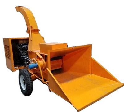 China Easy Operate Portable Branch Crusher Machine Hardwood Chipper Machine Shredder With Diesel Engine for sale