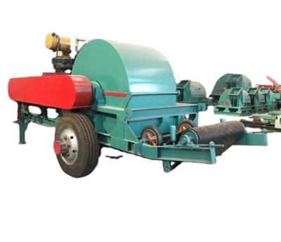 China Easy Operate Mobile Diesel Power Waste Hardwood Logs Branch Chipper Machine Shredder Chipper Wood Chipper for sale