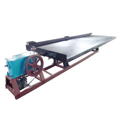 China gold gold separating table/mining machine shaking gold shaking table for sale/copper separating shaking table for sale