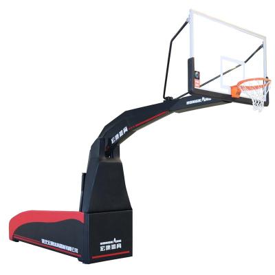 China For Official Match FIBA ​​Certificate Basketball Match Basketball Hoops Electric Hydraulic Portable Basketball Hoop Wholesale Holder for sale