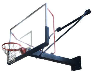 China Indoor Portable Fiberglass Basketball Backstop Basketball Hoops Hanging System for sale