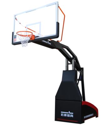 China For Match FIBA ​​Approved Basketball Hoop Stand Portable Backstop Basketball Ring With Stand for sale