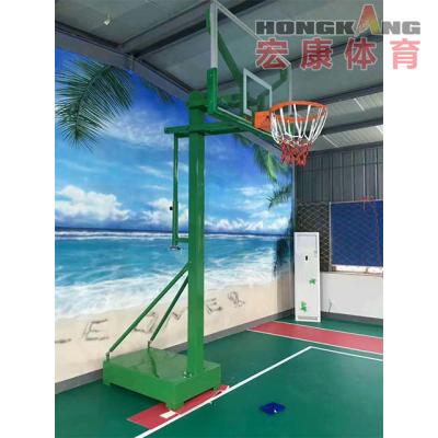 China High quality HKLJ-1010 wholesale trainning or entertainment /retail fixed single-arm basketball backstop basketball rack for sale