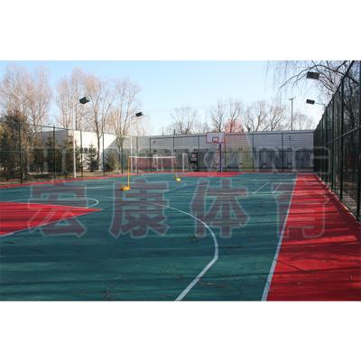 China Hongkang steel designed multifunctional stage service sports court cage soccer field tennis court for sale for sale