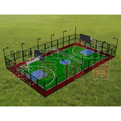 China Hongkang soccer game tennis training designed cage court soccer field for soccer game basketball training with soccer goal whitener seat for sale for sale