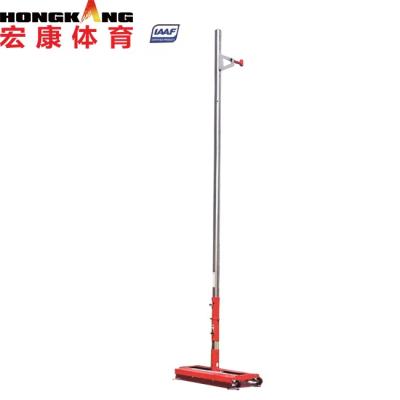 China IAAF Competition Certificated Vault Digital Straight Jump Upright Hand Pole Holder for sale