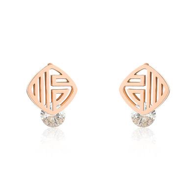 China Factory Direct Sale CLASSIC Ladies Earrings 2022 Hypoallergenic Vintage Stud Earrings For Ladies for sale