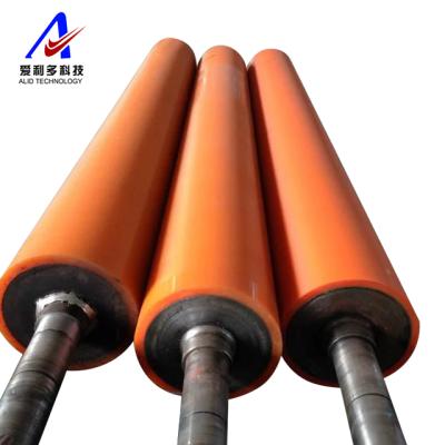 China CSM Polyurethane Roller Ebonite Roller Banana Rubber Roller for sale