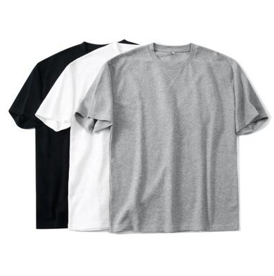 China High Quality Anti-wrinkle OEM&ODM O Neck Blank Plus Size 220g Custom T-shirt Mens T-shirts for sale