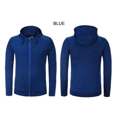 China running Anti-wrinkle workout sports yoga clothes long sleeve men's fitness gym shirt sport hoodie for sale