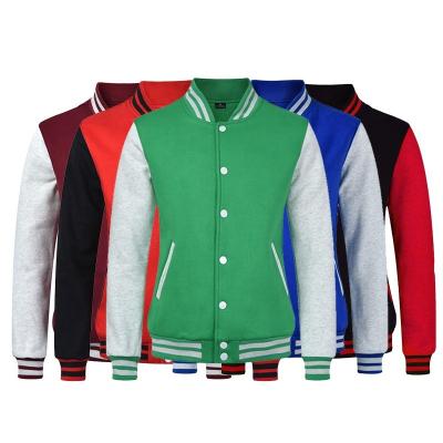 China Custom Logo Varsity Jacket Long Style Unisex Baseball From Factory Wholesale Empty Jackets QUICK DRY Varsity Jackets for sale