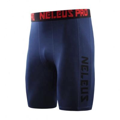 China Elastic Base Anti-wrinkle Quick-drying shorts tight men basketball wicking sports and fitness running training pants for sale