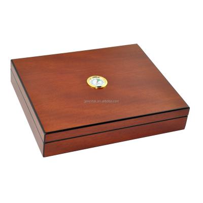 China Custom 20 Account Eco-Friendly Factory Cedar Wood Cigar Case Luxury Spanish Cigar Desktop Humidor for sale