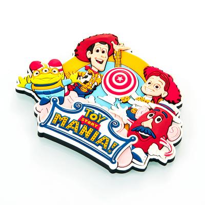 China 3D China Factory Wholesale Customized Soft PVC 2d / 3d Rubber Morale Patches Badges for sale