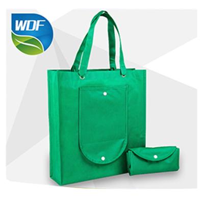 China Recyclable Easy Carry Bag Folding Style Foldable Shopping for sale