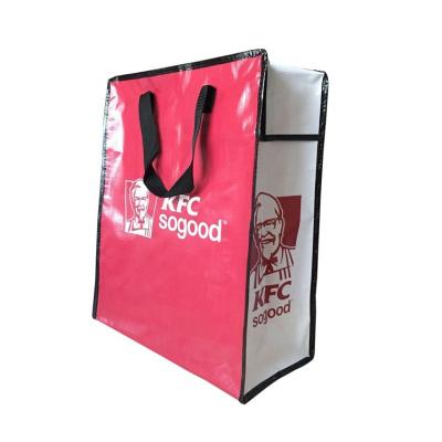 China Factory-direct customized recyclable cheap price pp woven zipper bag for sale