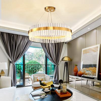 China 2021 Modern Luxury Hotel Bedroom Living Room Crystal Chandelier Ceiling Lamp for sale