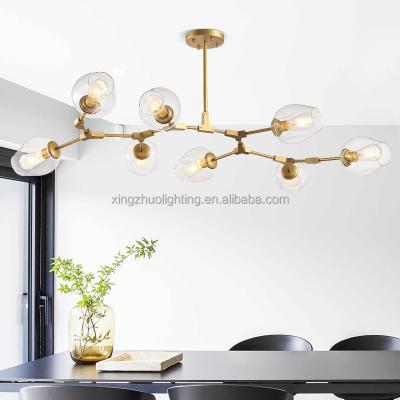 China 2021 Modern New Ceiling Led Chandelier Living Room Bedroom Lights K9 Modern Pendant Chandeliers for sale