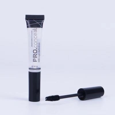 China 5ml 8ml 10ml 15ml 20ml Clear Logo PE Eyelash Wand Cosmetic Tube Mini Mascara Tube Custom Empty Cosmetic Container Packaging for sale