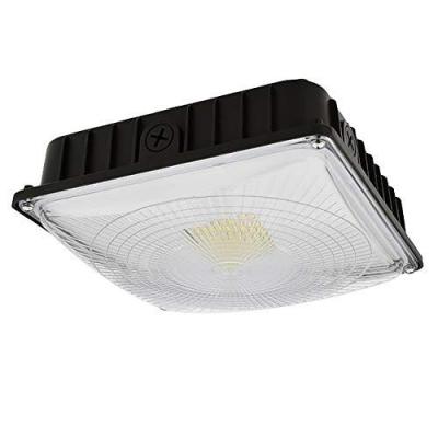 Chine Exterior Mounted DLC Listed Premium Dimmable Garage Dlc Discount Eligitable IP65 Proprietary Dali Sensor LED Awning Light Parking Awning Light à vendre