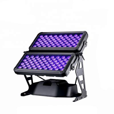 China Stage/Disco/Outdoor Concert/Performance/Entertainment Stage Lights DMX 120pcs 10W RGBW 4in1 LED Wall Wash City Dual Color Light Head Flood Light for sale