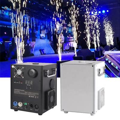 China Party Stage Light Special Effects DMX Spark Machine Fireworkds TI Cold Powder For Wedding Party DJ Club Event for sale