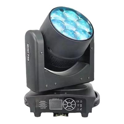 China Anywhere Stage Lighting MINI Zoom 7X40W RGBW4 Wash Moving Head In 1lights Bar DJ Disco Performance KTV for sale