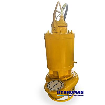 China Marine Hydroman Submersible Slurry Agitator Pump For Mud Sand With Water Mixing for sale