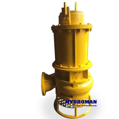 China Marine Hydroman Submersible Electric Driven Landing Dredging Sand Pump for sale