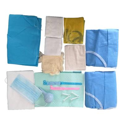 China Surgery Factory Direct Nonwoven Surgical Vaginal Delivery Pack For Maternity for sale