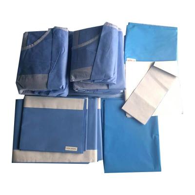 China Surgery Medical Universal Surgical Pack Disposable Universal Surgery Sterile Surgical Drapes Kit for sale